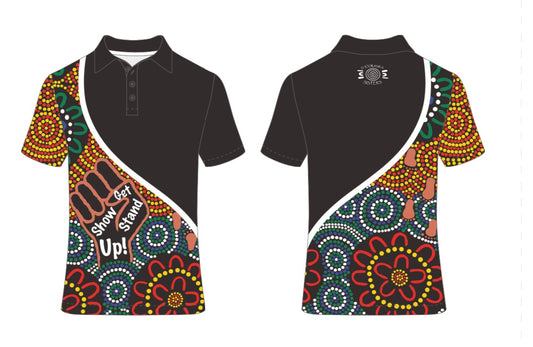 Adults - Get Up Stand Up Show Up Polo