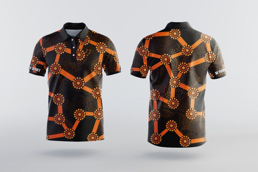 Adults NAIDOC 2026 Our Mob Polo  - PRE-ORDER